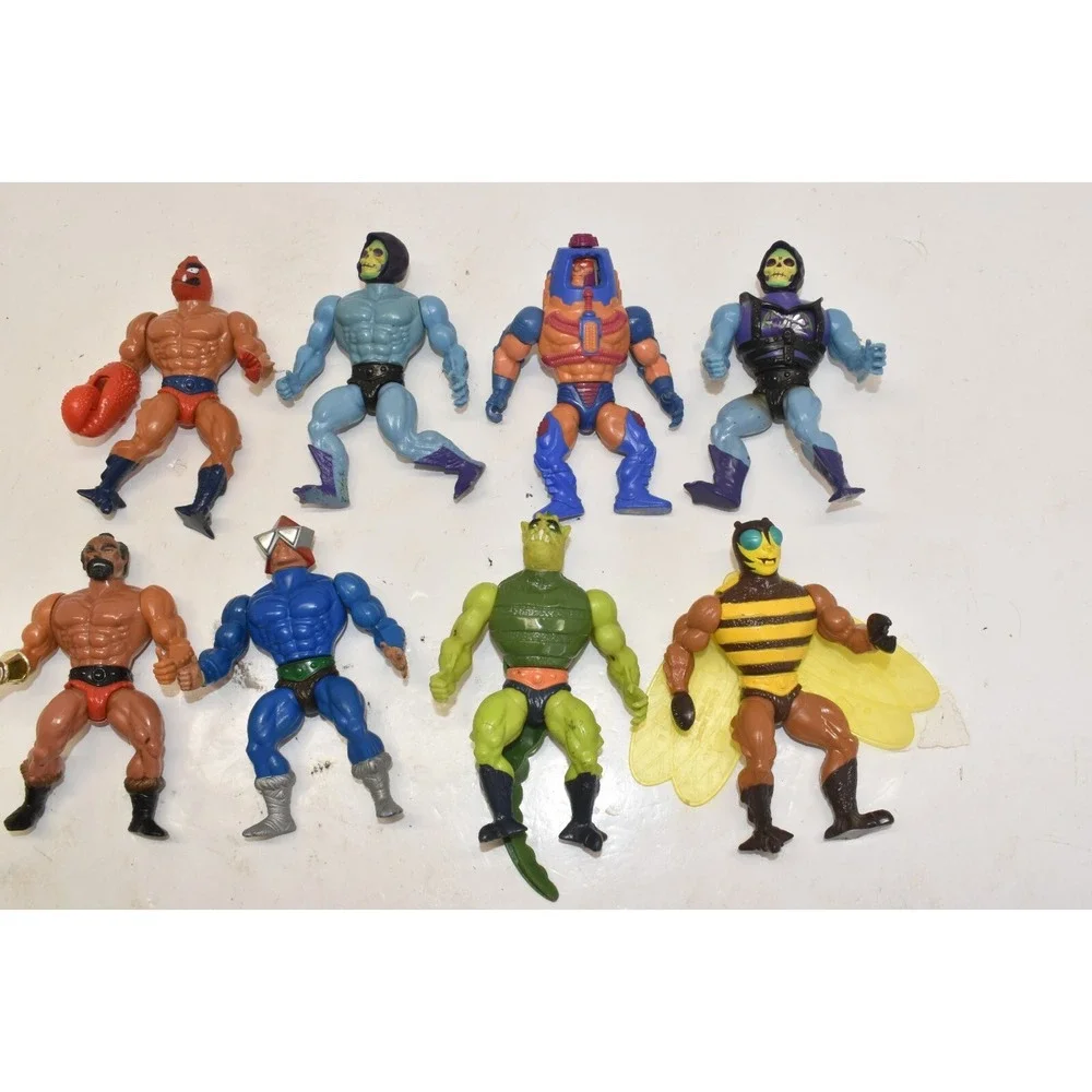 Vintage Masters Of The Universe Figure Lot Of 8 Characters Years 1981-1983